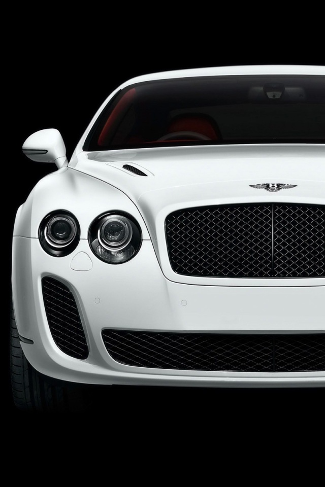 Белый Бентли Континентал обои