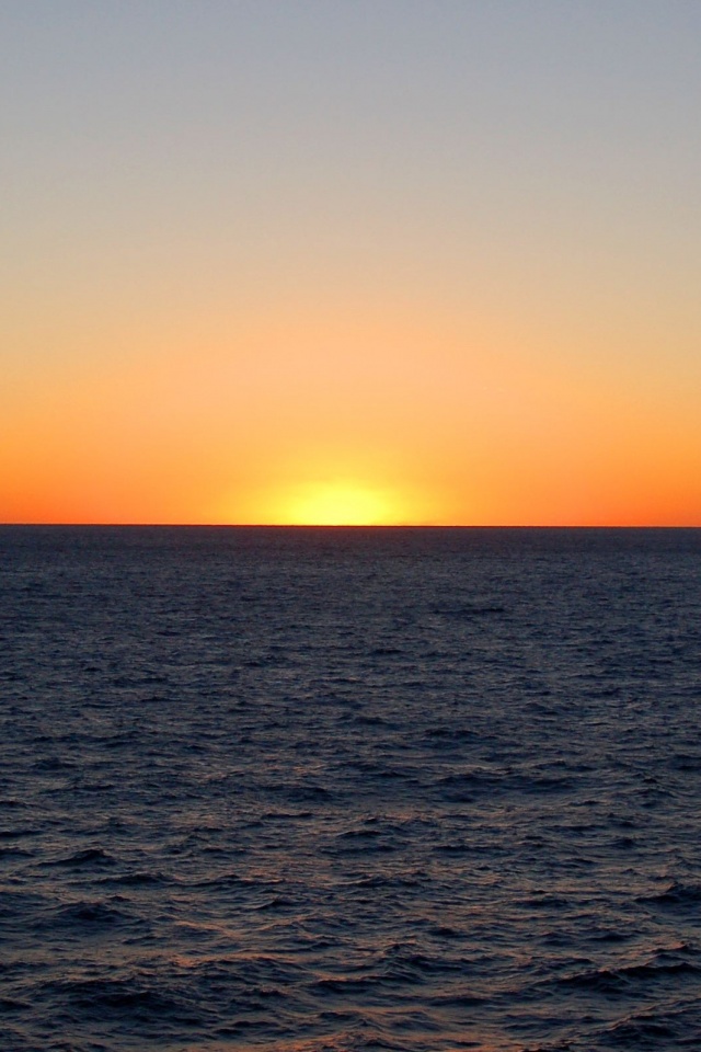 Морской закат обои