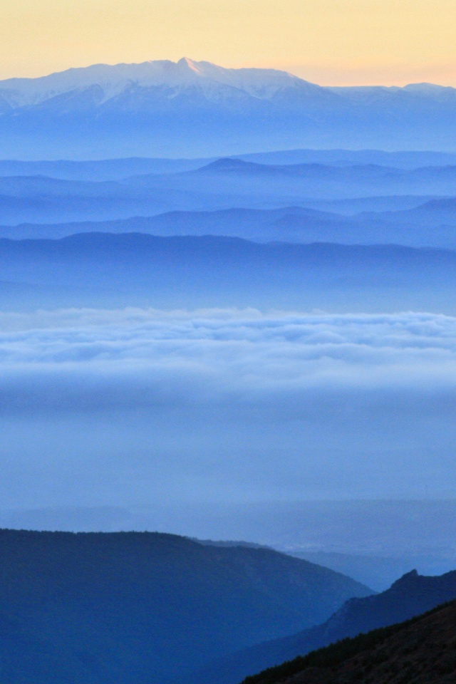 Слой тумана обои