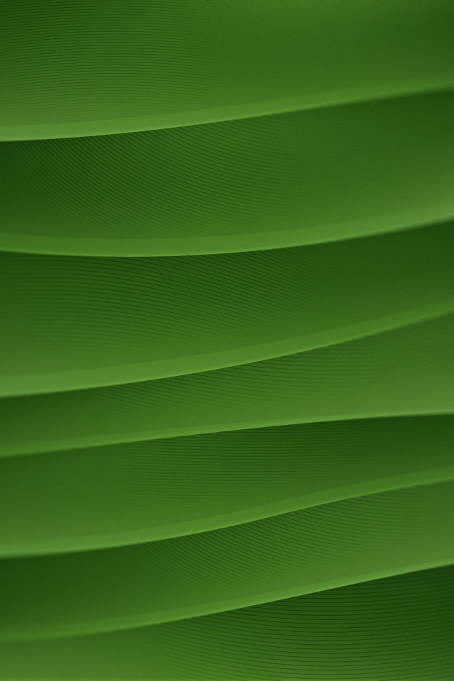 Зелёные горизонтальные волны обои
