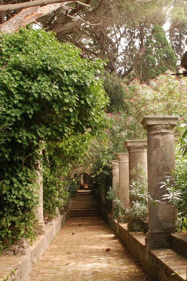 Галерея зимнего сада обои