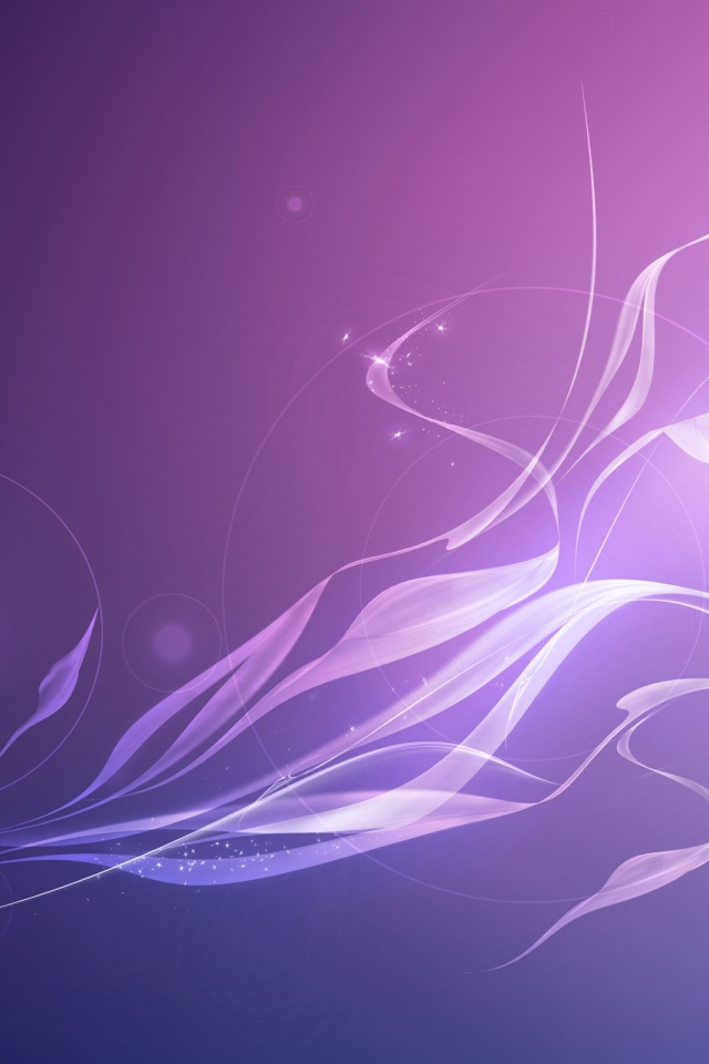 Лёгкая сиреневая абстракция обои