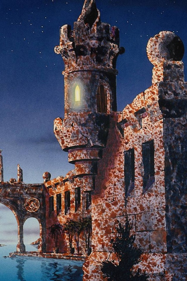 Сказочный замок обои