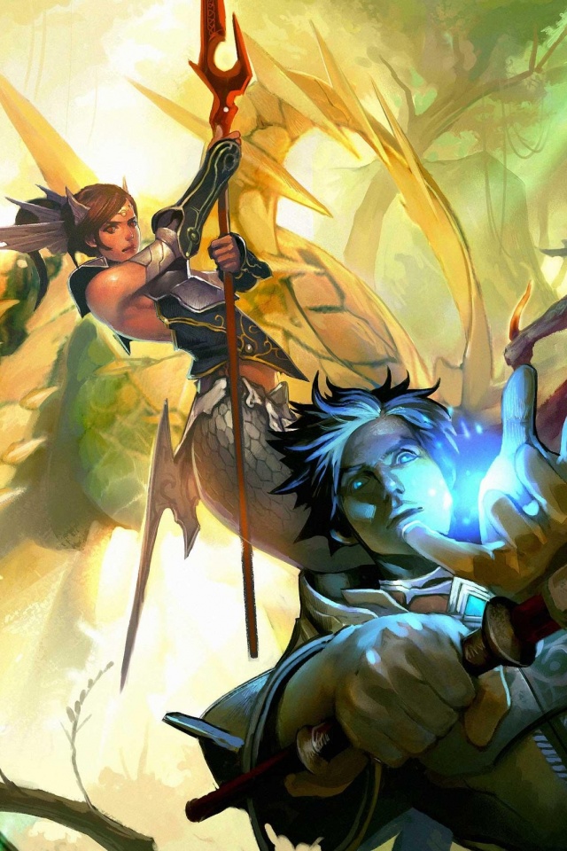 Фэнтези битва обои