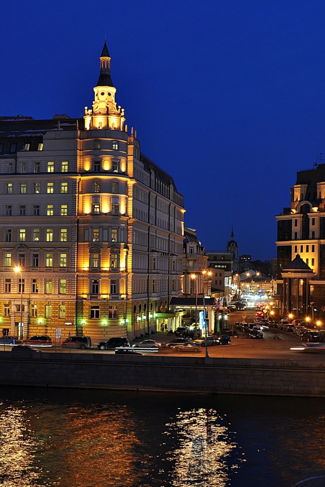 Ночной город обои