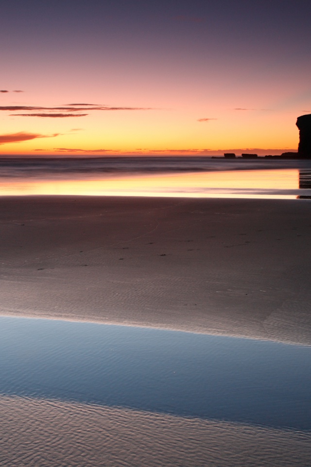 Песчанная отмель обои