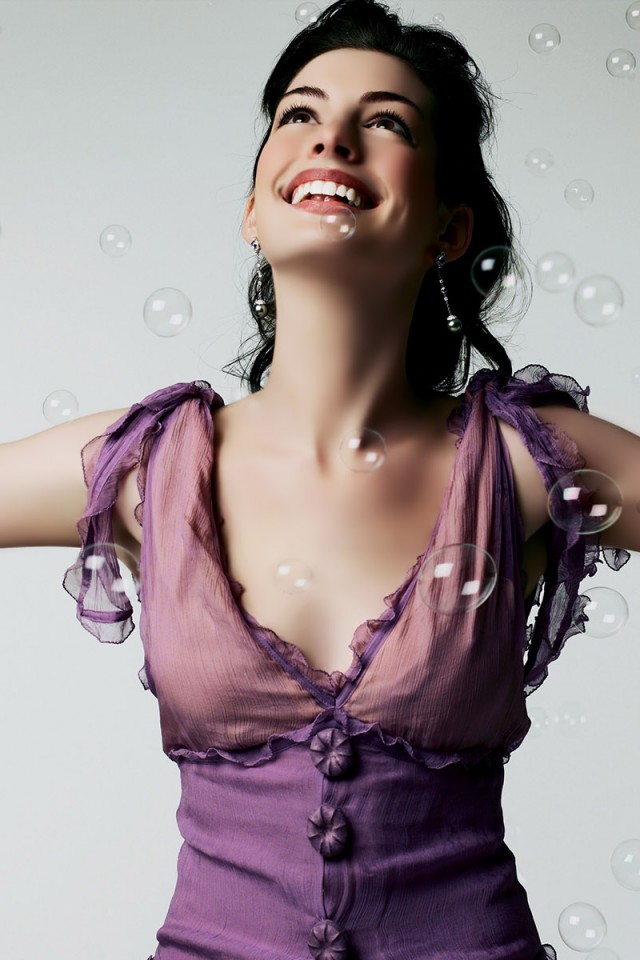 Энн Хэтэуэй обои