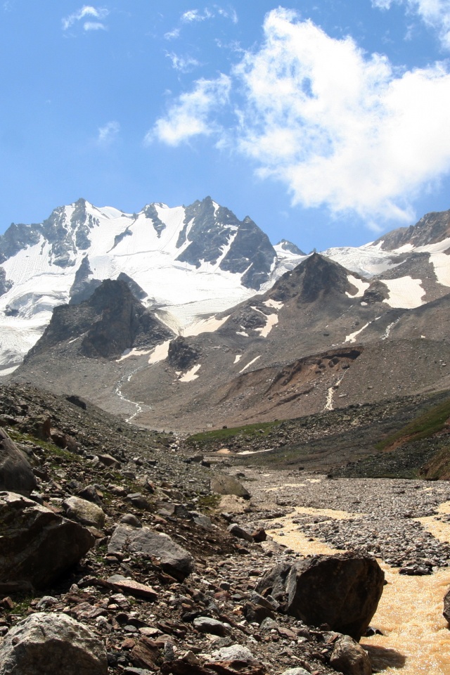 Горный пейзаж обои