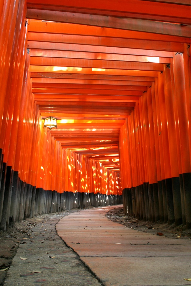 Японский храм обои