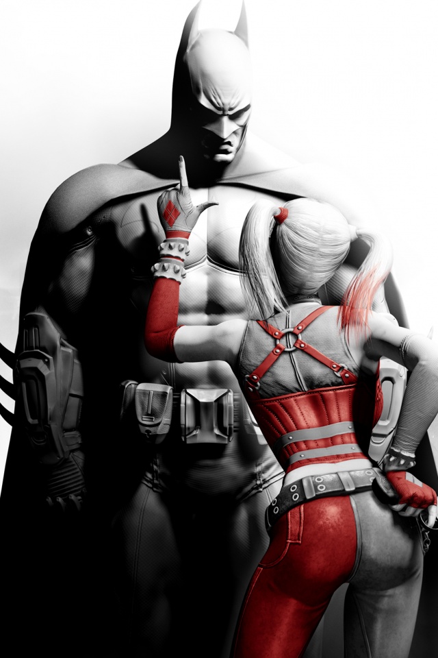 Бэтман и Харли Куин обои