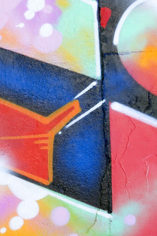 Граффити на стене обои