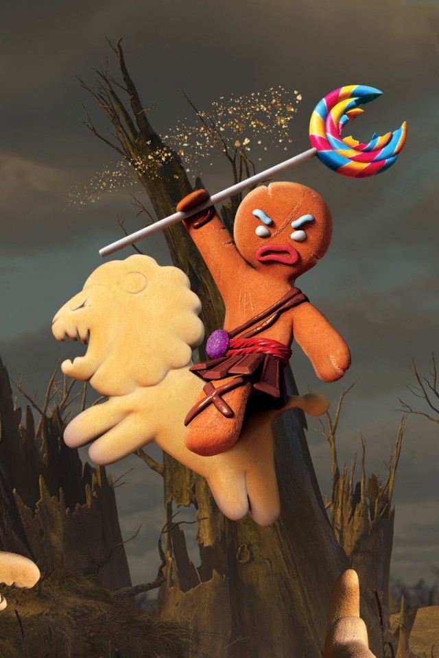 Шрек. Печенька обои