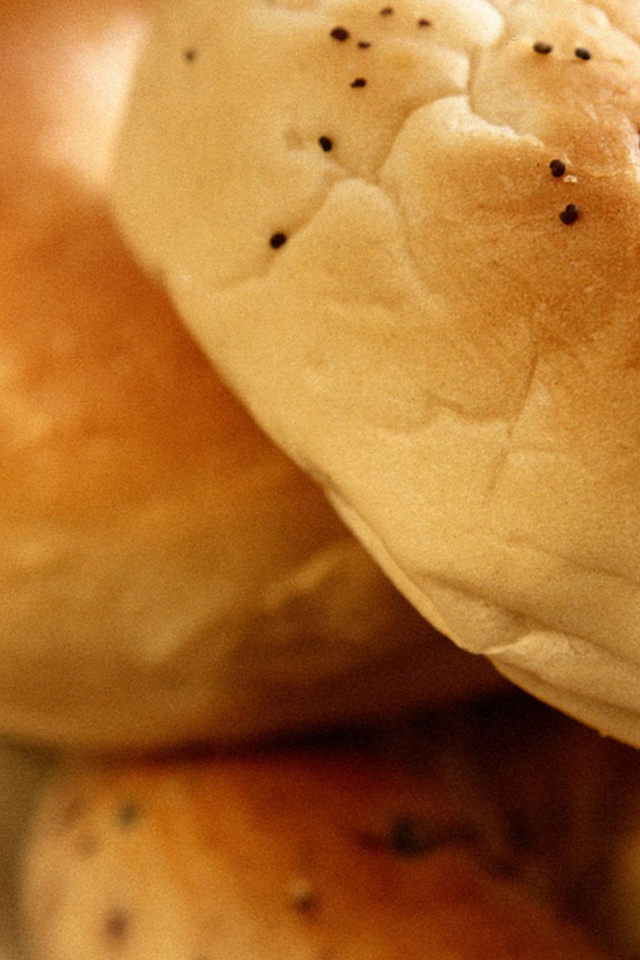 Булочки с маком обои