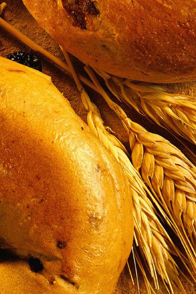 Свежие булочки обои