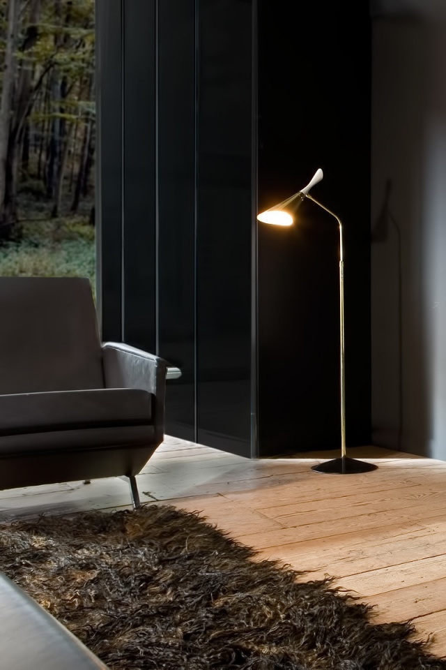 Интересный интерьер квартиры в минималистическом стиле обои