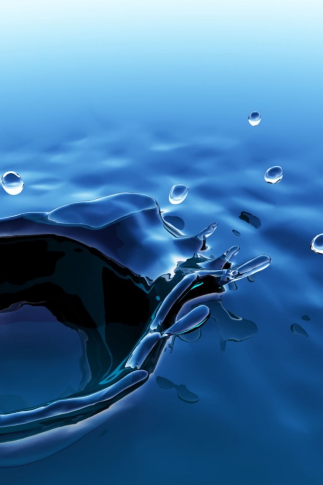 Всплеск обои