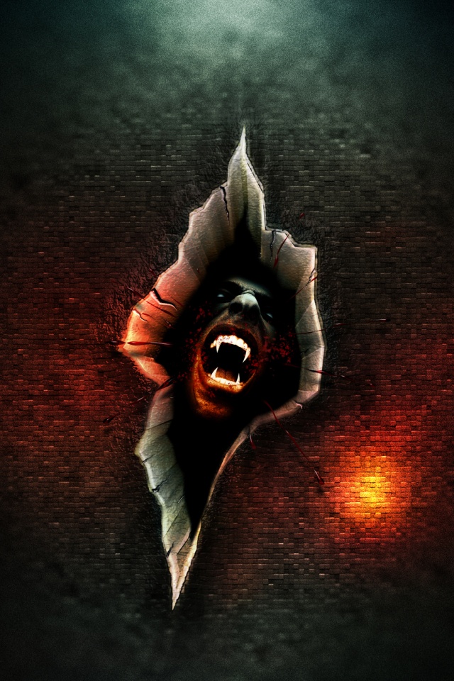 Монстр из ращелины обои