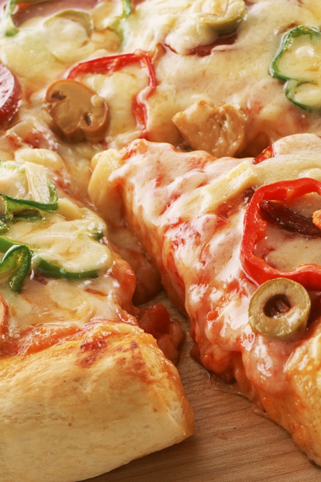 Свежая пицца обои