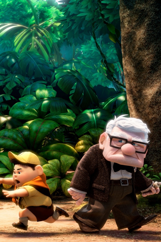 Герои мульфильма "Вверх" обои