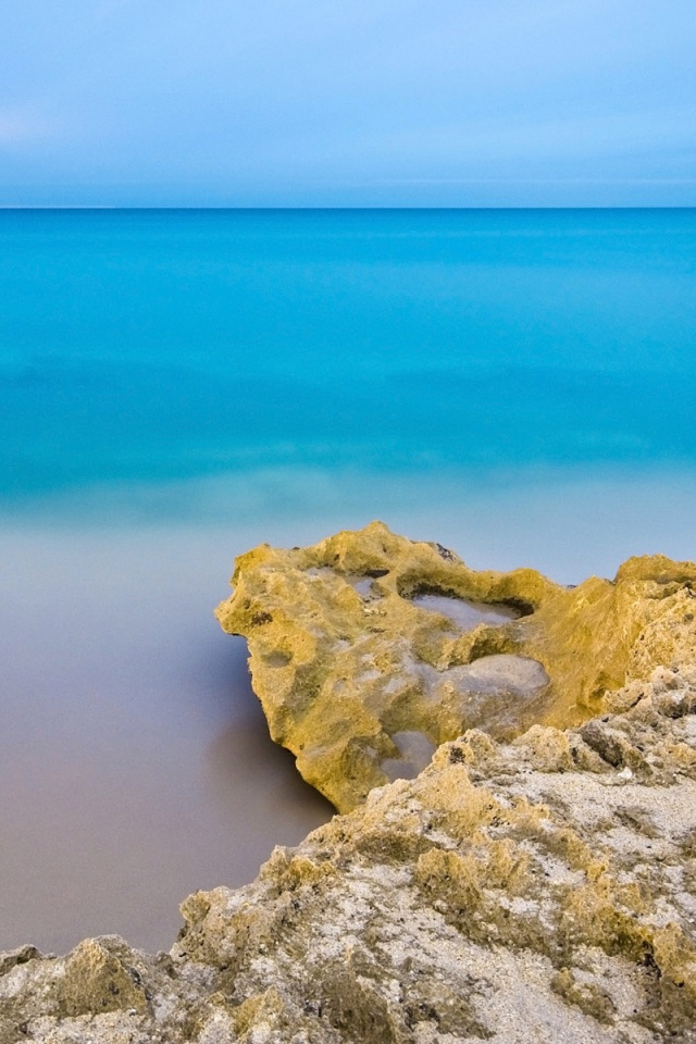 Голубая лагуна обои