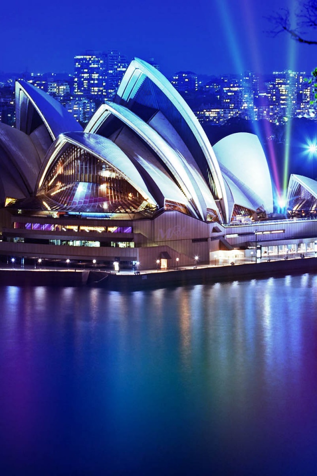 Здание оперного театра в Сиднее обои