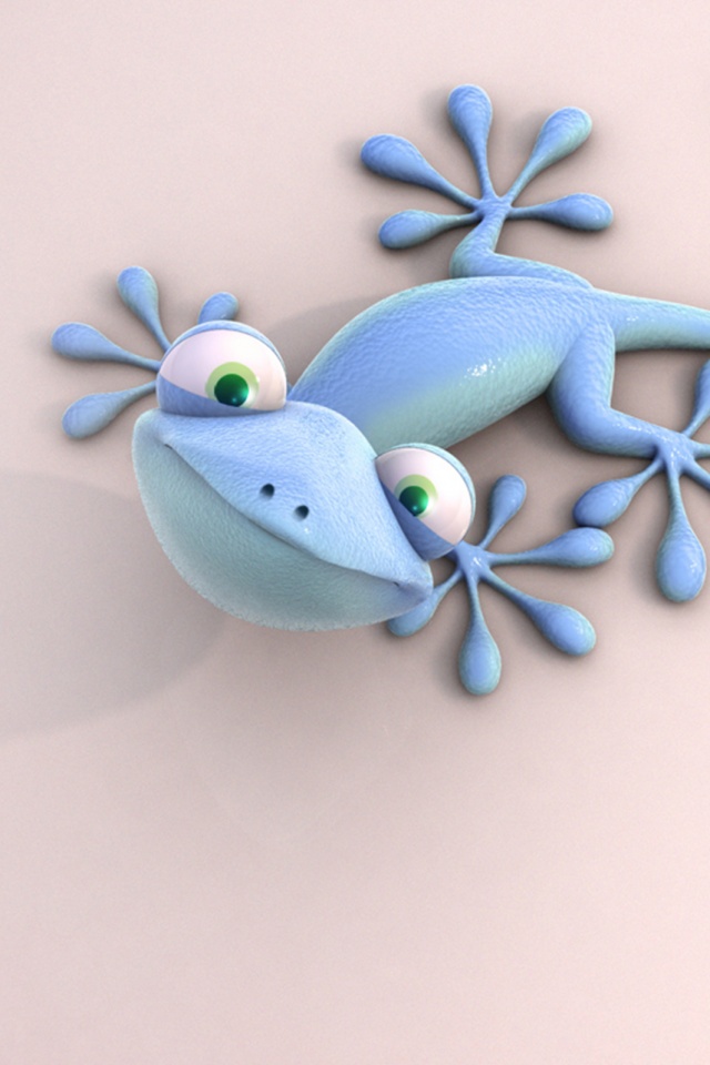 Ящерка обои