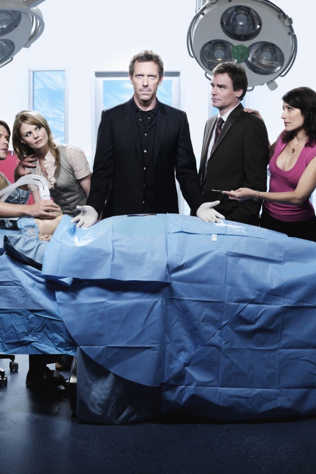 Герои сериала "Доктор Хаус" обои