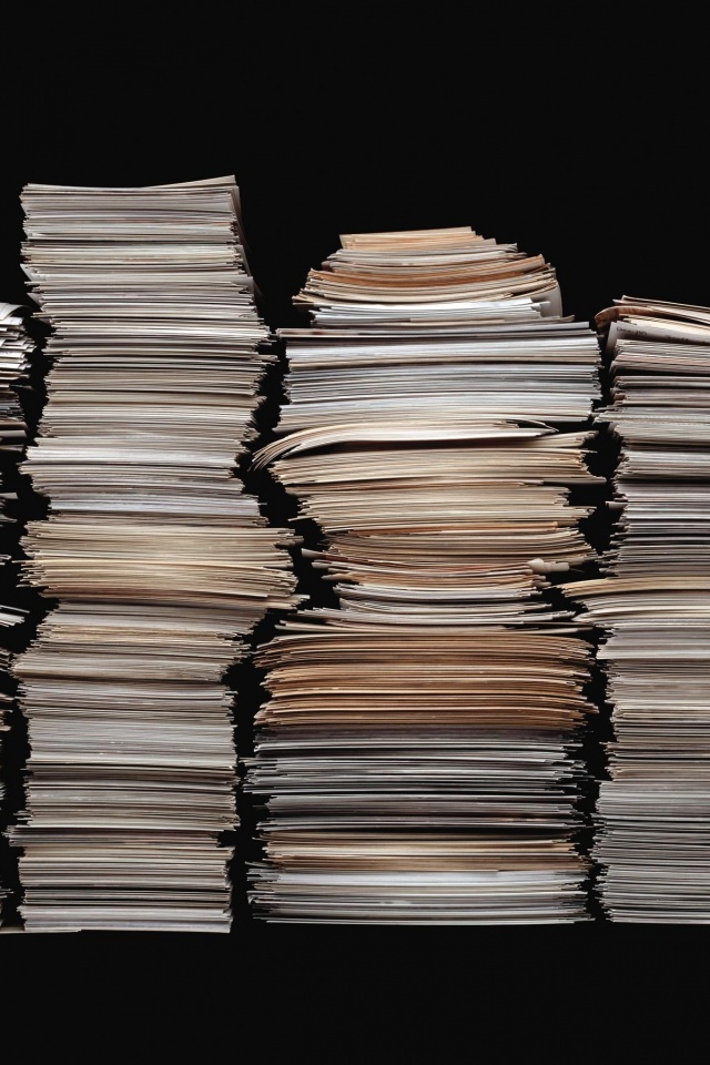 Стопки листов бумаги обои