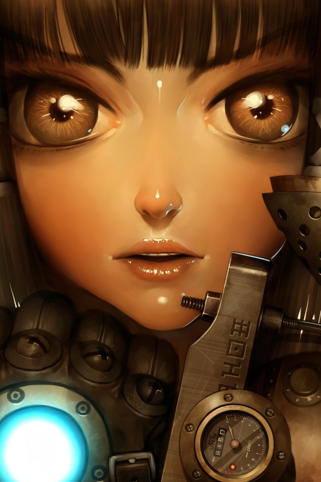 Технологичная лоли обои