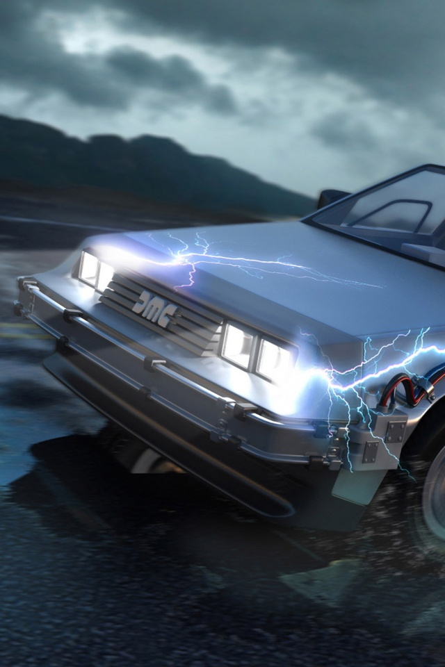 Машина времени обои