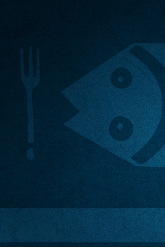 Вилка слева, нож справа обои