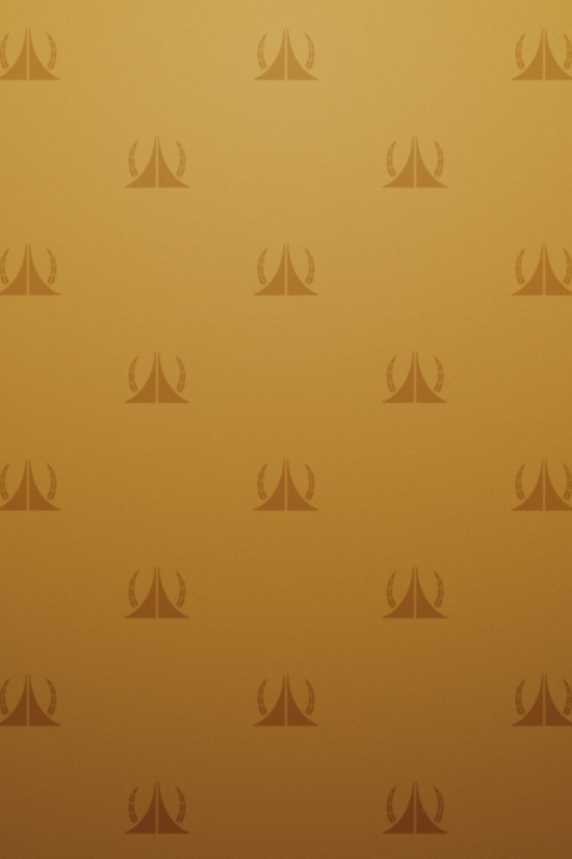 Золотистый узор обои