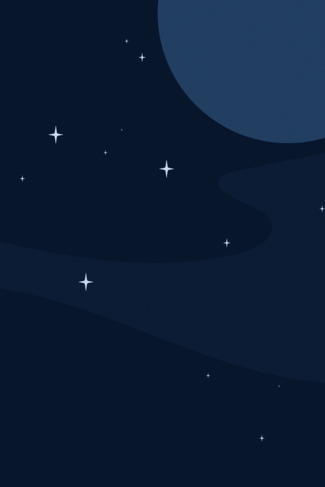 Рсиунок звёздного неба обои