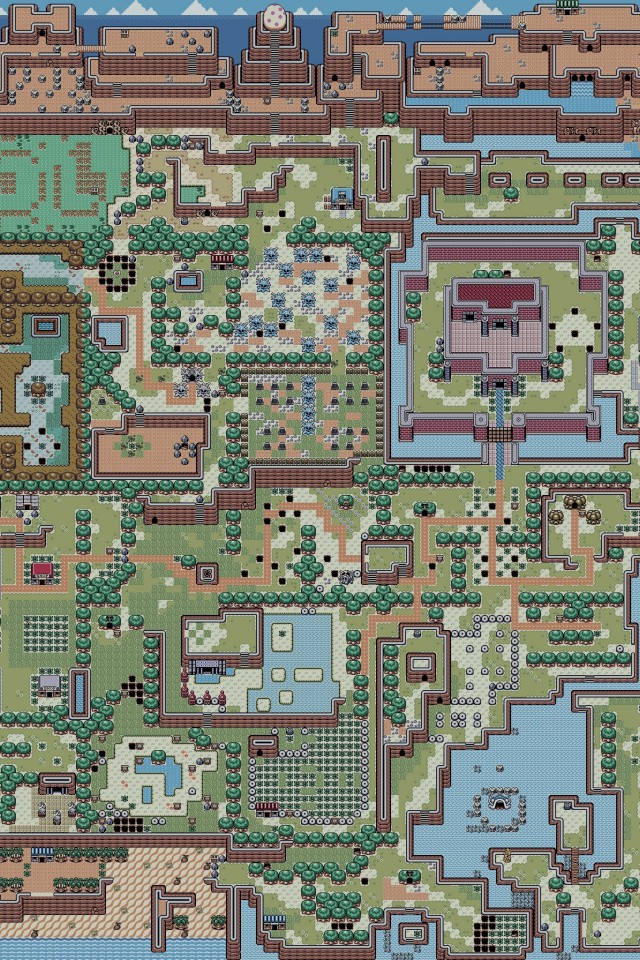 Пиксельный мир обои