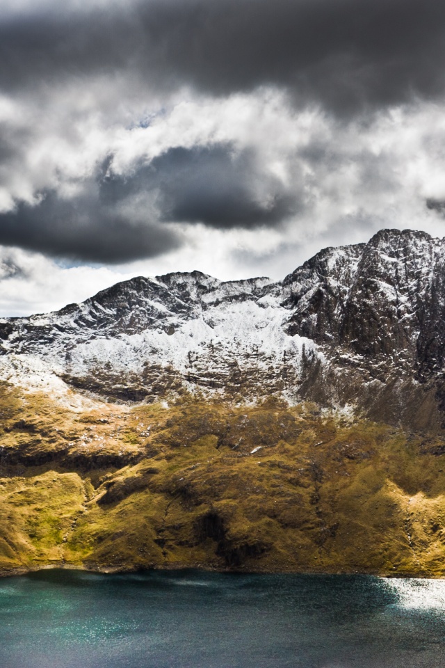 Вид на горы обои