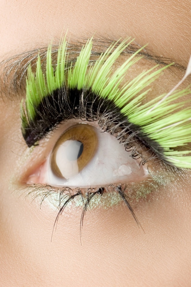 Красивые ресницы обои