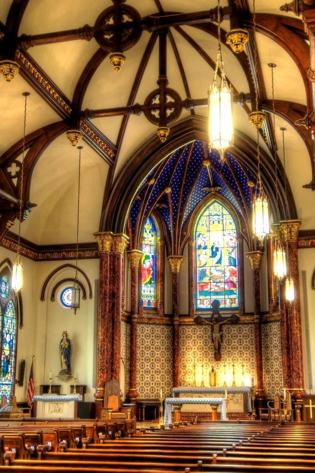 Внутреннее убранство собора обои