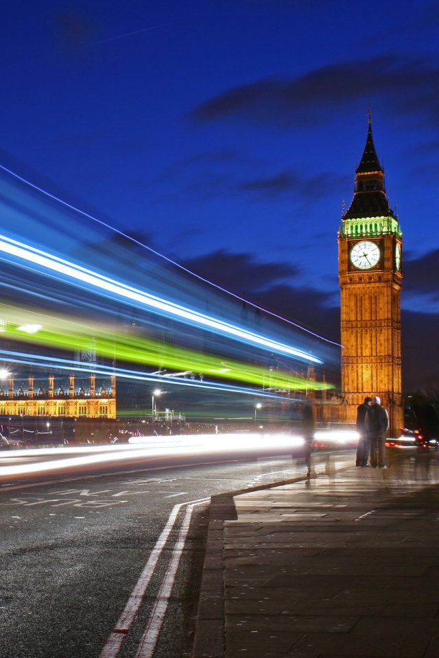 Лондон в движении обои