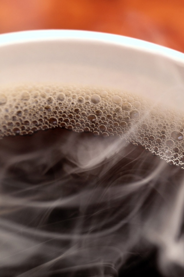 Горячий кофе обои