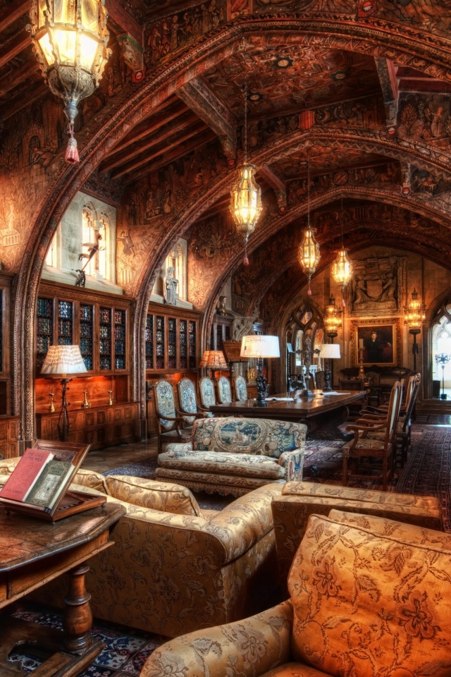 Библиотека обои