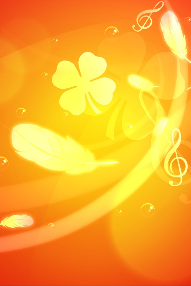 Тёплая энергия света обои