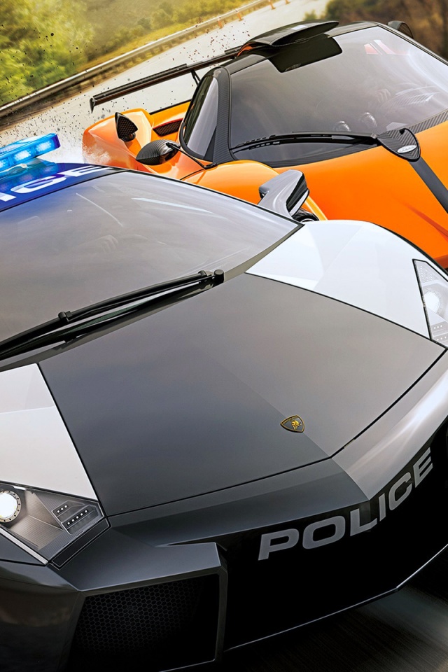 Полицейская погоня из Need For Speed обои