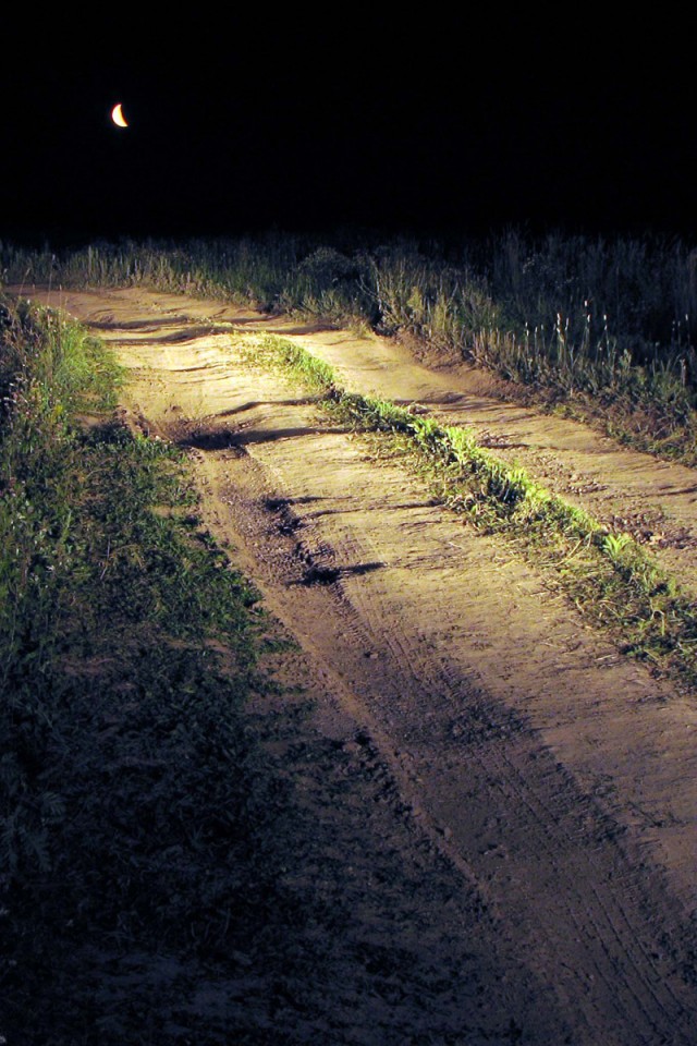 Ночная дорога обои