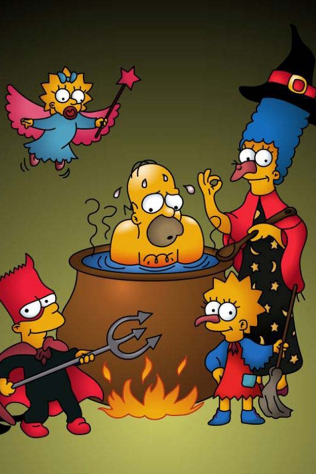 Шабаш Симпсонов обои