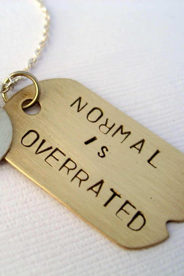 Нормальность переоценена обои