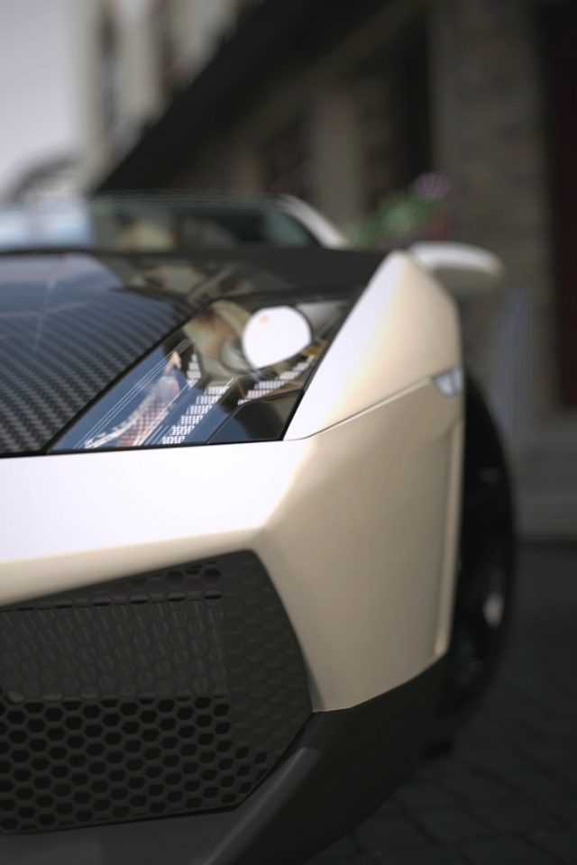 Lamborghini с карбоновым багажником обои