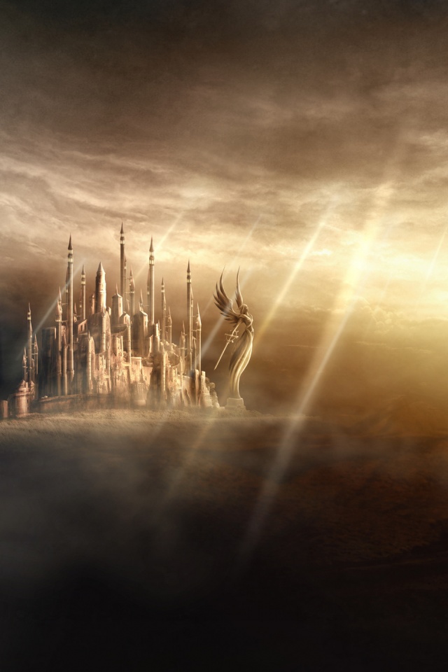 Замок из шестых Героев обои