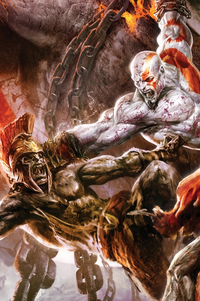 Бог войны обои