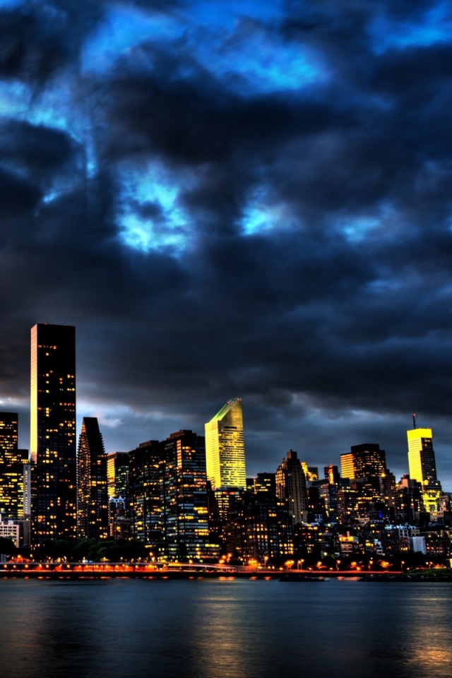 Красивый город обои