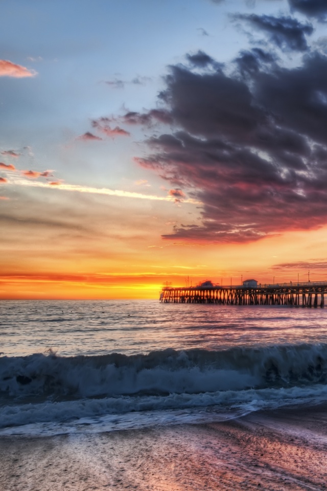 Морской прилив обои